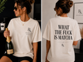 The What the Fuck Is Matcha? Premium Graphic Tee