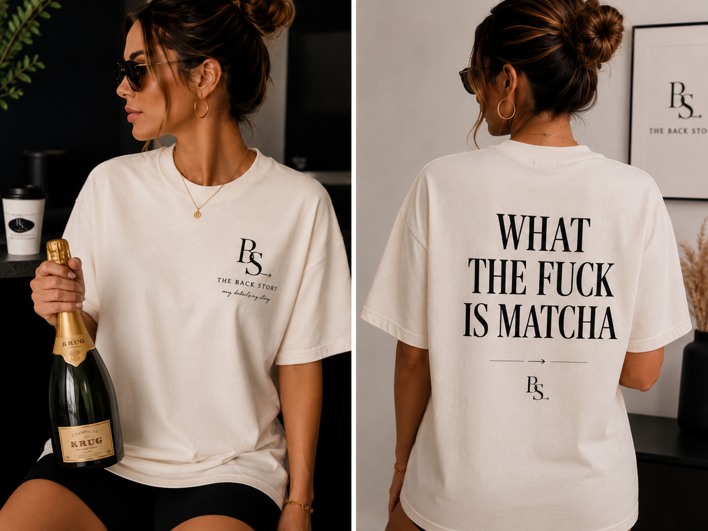 The What the Fuck Is Matcha? Premium Graphic Tee