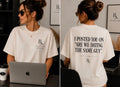 The I Posted You on “Are We Dating the Same Guy?” Premium Graphic Tee